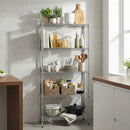 5 Tier Heavy Duty Chrome Wire Shelving Unit