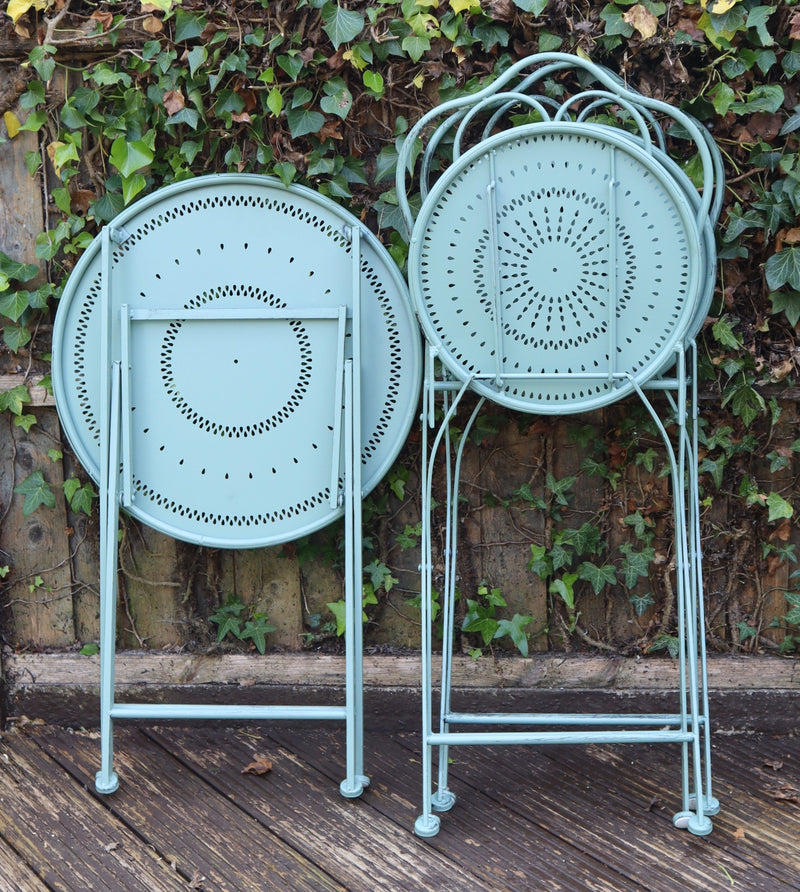 French Style Metal Bistro Set,Cholet Bistro Set,Sage Green