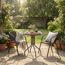 Eden 3 Pieces Rattan Bistro Set ,Brown-GF14BR - Aspect Furniture Store