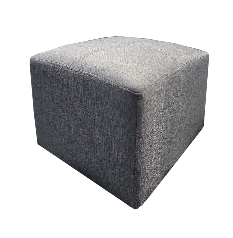 Carey Storage Bench With 2 Side Ottomans,Grey