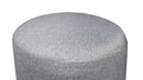 Valentine Ottoman,Footstool, Light Grey Linen (OT71GY-OTM) - Aspect Furniture Store