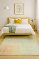 MULTI FACET Contemporary Geometric Rug, Multi colour