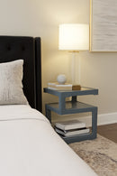 Rossini Triple Level Side Table-Grey