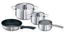 Siemens HZ390042 4 Piece Induction Pot & Pan Set - Aspect Furniture Store