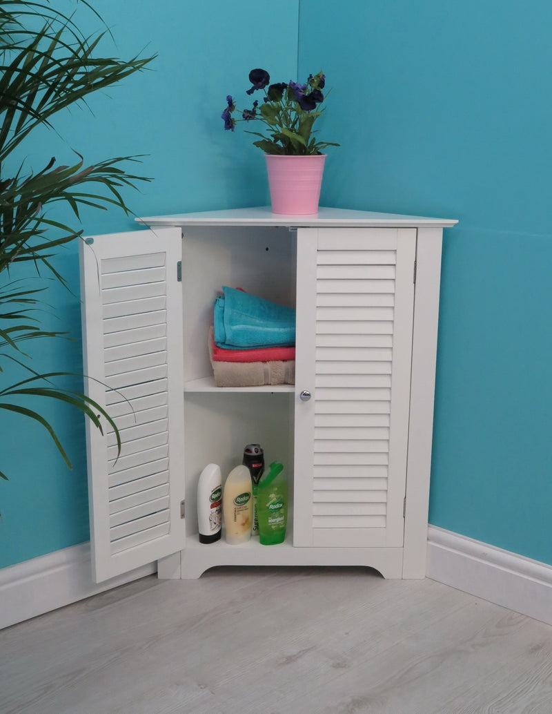 Odense Bathroom Corner Storage Cabinet (6024407908515)