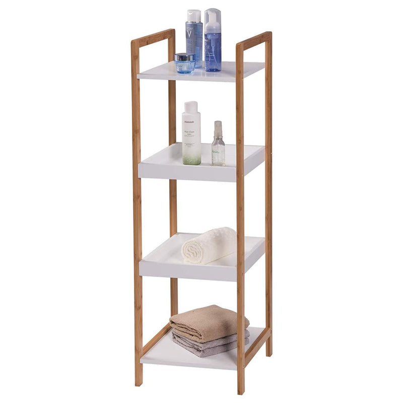 Kassi 4-Tier Bamboo Storage Shelf/Bookshelf (7344907681955)