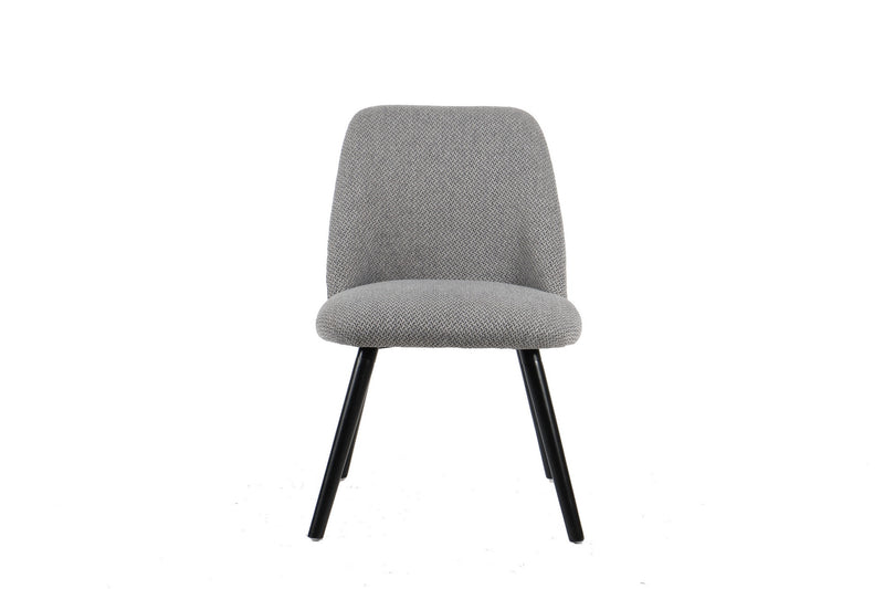 HARLOW Set of 2 Upholstered Dining Chair (Mixed Grey) (6024400732323)