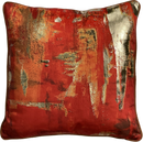 Orange Abstract Art Artwork Cushion,45x45cm (CSHN12)