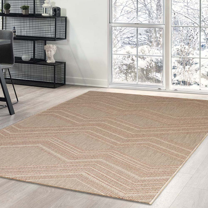 Bukhara Flatweave Chevron Rug-120x170cm (6024395063459)