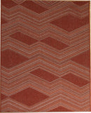 Farah Flatweave Rug with Chevron Design-160x230cm (6024398569635)