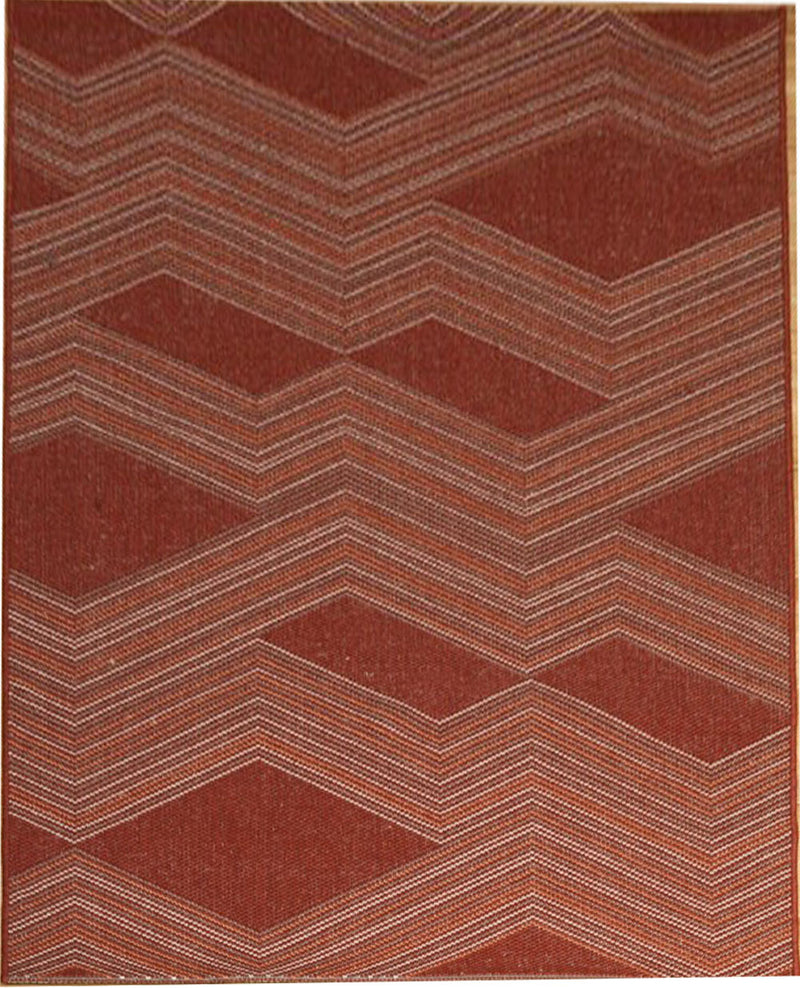 Farah Flatweave Rug with Chevron Design-160x230cm (6024398569635)