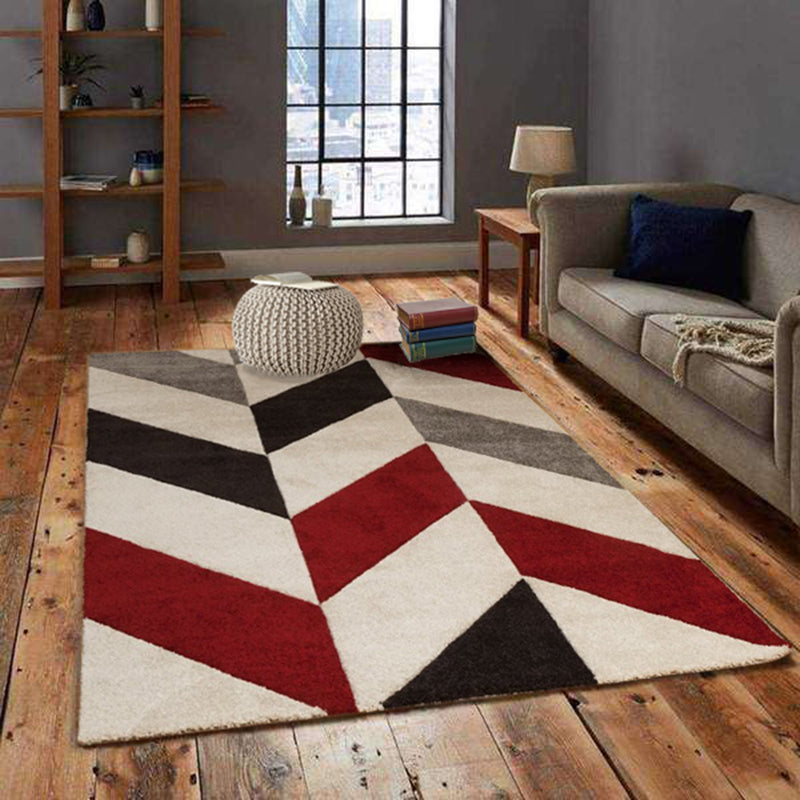 Futurism Modern Thick Rug with Chevron Pattern (6024399061155)