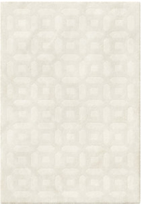 Hesta Soft Touch Patterned Rug-Grey-Large (6024401256611)